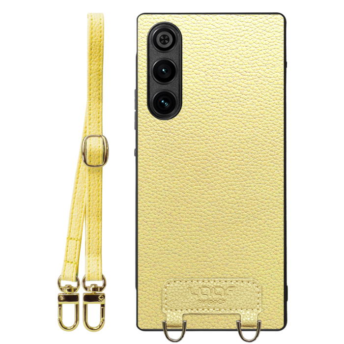 [ LOOF LUXURY-SHELL SHOULDER ] REDMAGIC 10 Air nubia ショルダーストラップ付き シンプルでスマート 本革 シェル型ケース ショルダー ストラップ スマホショルダー [ REDMAGIC 10 Air ]
