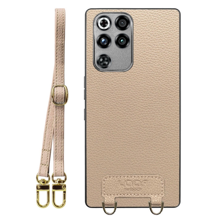 [ LOOF LUXURY-SHELL SHOULDER ] REDMAGIC 11 Pro NX809J ZTE nubia ショルダーストラップ付き シンプルでスマート 本革 シェル型ケース ショルダー ストラップ スマホショルダー [ REDMAGIC 11 Pro ]