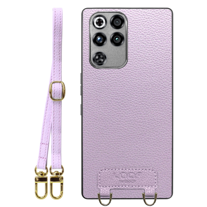 [ LOOF LUXURY-SHELL SHOULDER ] REDMAGIC 11 Pro NX809J ZTE nubia ショルダーストラップ付き シンプルでスマート 本革 シェル型ケース ショルダー ストラップ スマホショルダー [ REDMAGIC 11 Pro ]