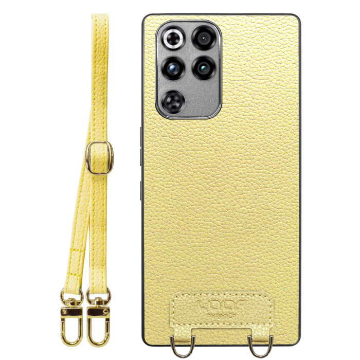 [ LOOF LUXURY-SHELL SHOULDER ] REDMAGIC 11 Pro NX809J ZTE nubia ショルダーストラップ付き シンプルでスマート 本革 シェル型ケース ショルダー ストラップ スマホショルダー [ REDMAGIC 11 Pro ]