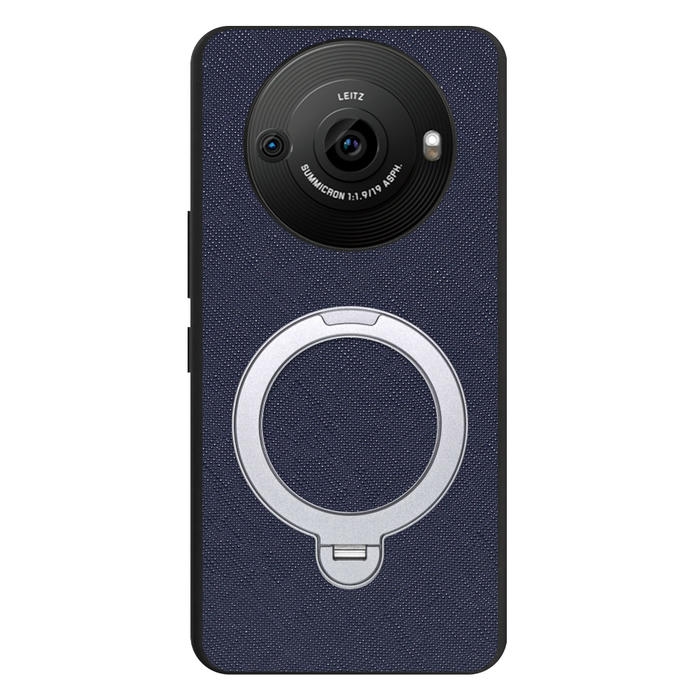 [ LOOF CASUAL MAG-RING Series ] AQUOS R8 pro SH-51D R8pro AQUOSR8pro スマホケース 背面 ケース カバー ハードケース マグネット内蔵の薄型多機能リング付 スタンド [ AQUOS R8 pro ]