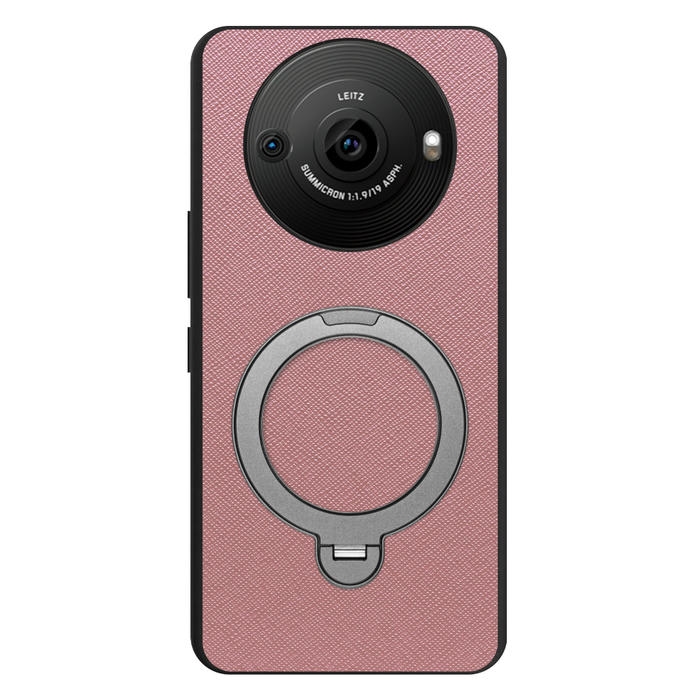 [ LOOF CASUAL MAG-RING Series ] AQUOS R8 pro SH-51D R8pro AQUOSR8pro スマホケース 背面 ケース カバー ハードケース マグネット内蔵の薄型多機能リング付 スタンド [ AQUOS R8 pro ]
