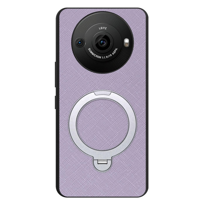 [ LOOF CASUAL MAG-RING Series ] AQUOS R8 pro SH-51D R8pro AQUOSR8pro スマホケース 背面 ケース カバー ハードケース マグネット内蔵の薄型多機能リング付 スタンド [ AQUOS R8 pro ]