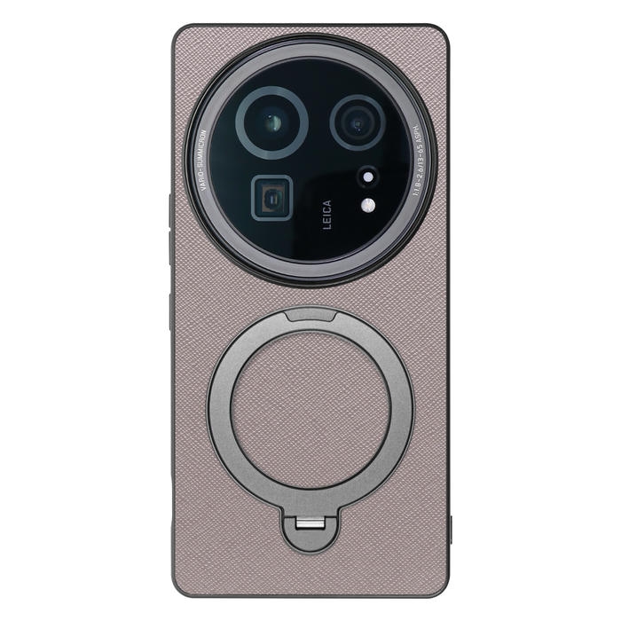 [ LOOF CASUAL MAG-RING Series ] AQUOS R9 pro SH-54E スマホケース 背面 ケース カバー ハードケース マグネット内蔵の薄型多機能リング付 スタンド [ AQUOS R9 pro ]