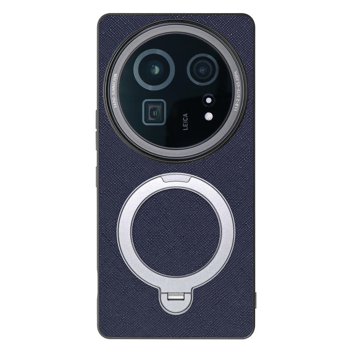 [ LOOF CASUAL MAG-RING Series ] AQUOS R9 pro SH-54E スマホケース 背面 ケース カバー ハードケース マグネット内蔵の薄型多機能リング付 スタンド [ AQUOS R9 pro ]