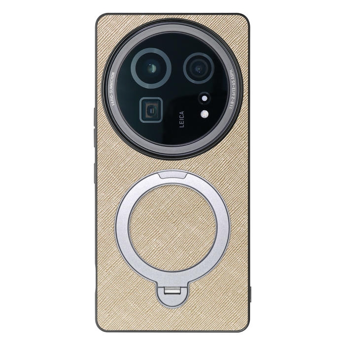 [ LOOF CASUAL MAG-RING Series ] AQUOS R9 pro SH-54E スマホケース 背面 ケース カバー ハードケース マグネット内蔵の薄型多機能リング付 スタンド [ AQUOS R9 pro ]