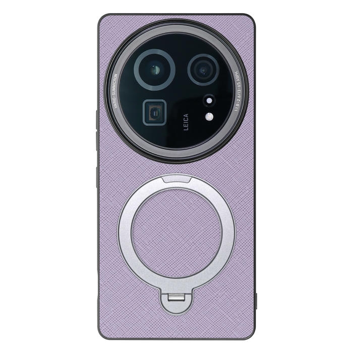 [ LOOF CASUAL MAG-RING Series ] AQUOS R9 pro SH-54E スマホケース 背面 ケース カバー ハードケース マグネット内蔵の薄型多機能リング付 スタンド [ AQUOS R9 pro ]