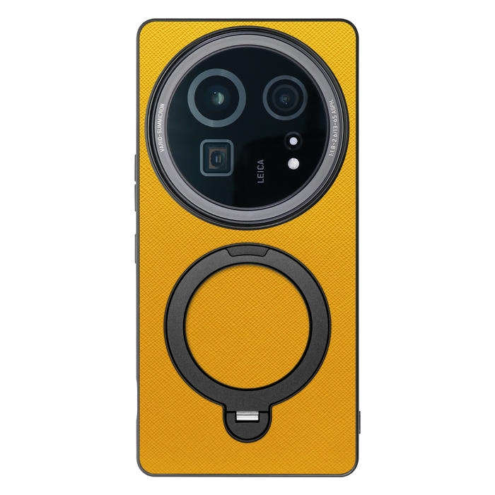 [ LOOF CASUAL MAG-RING Series ] AQUOS R9 pro SH-54E スマホケース 背面 ケース カバー ハードケース マグネット内蔵の薄型多機能リング付 スタンド [ AQUOS R9 pro ]
