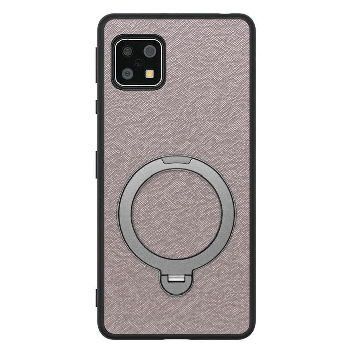 [ LOOF CASUAL MAG-RING Series ] AQUOS sense4 / sense4 lite / sense4 basic / sense5G / やさしいスマホ2 sense 4 4lite 4basic 5G sense4lite sense4basic スマホケース 背面 ケース カバー ハードケース マグネット内蔵の薄型多機能リング付 スタンド [ AQUOS sense4/4 lite/4 basic/sense5G/やさしいスマホ2 ]