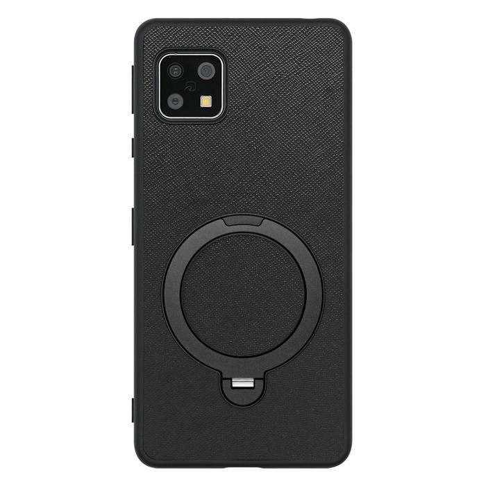 [ LOOF CASUAL MAG-RING Series ] AQUOS sense4 / sense4 lite / sense4 basic / sense5G / やさしいスマホ2 sense 4 4lite 4basic 5G sense4lite sense4basic スマホケース 背面 ケース カバー ハードケース マグネット内蔵の薄型多機能リング付 スタンド [ AQUOS sense4/4 lite/4 basic/sense5G/やさしいスマホ2 ]
