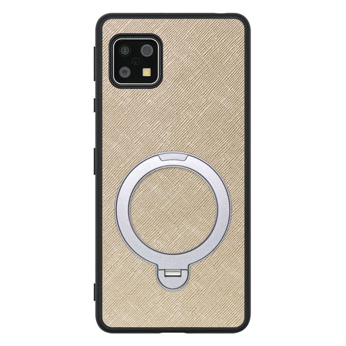 [ LOOF CASUAL MAG-RING Series ] AQUOS sense4 / sense4 lite / sense4 basic / sense5G / やさしいスマホ2 sense 4 4lite 4basic 5G sense4lite sense4basic スマホケース 背面 ケース カバー ハードケース マグネット内蔵の薄型多機能リング付 スタンド [ AQUOS sense4/4 lite/4 basic/sense5G/やさしいスマホ2 ]
