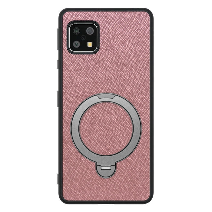 [ LOOF CASUAL MAG-RING Series ] AQUOS sense4 / sense4 lite / sense4 basic / sense5G / やさしいスマホ2 sense 4 4lite 4basic 5G sense4lite sense4basic スマホケース 背面 ケース カバー ハードケース マグネット内蔵の薄型多機能リング付 スタンド [ AQUOS sense4/4 lite/4 basic/sense5G/やさしいスマホ2 ]