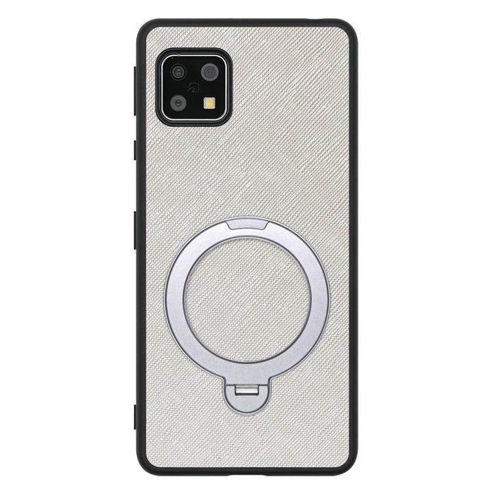 [ LOOF CASUAL MAG-RING Series ] AQUOS sense4 / sense4 lite / sense4 basic / sense5G / やさしいスマホ2 sense 4 4lite 4basic 5G sense4lite sense4basic スマホケース 背面 ケース カバー ハードケース マグネット内蔵の薄型多機能リング付 スタンド [ AQUOS sense4/4 lite/4 basic/sense5G/やさしいスマホ2 ]