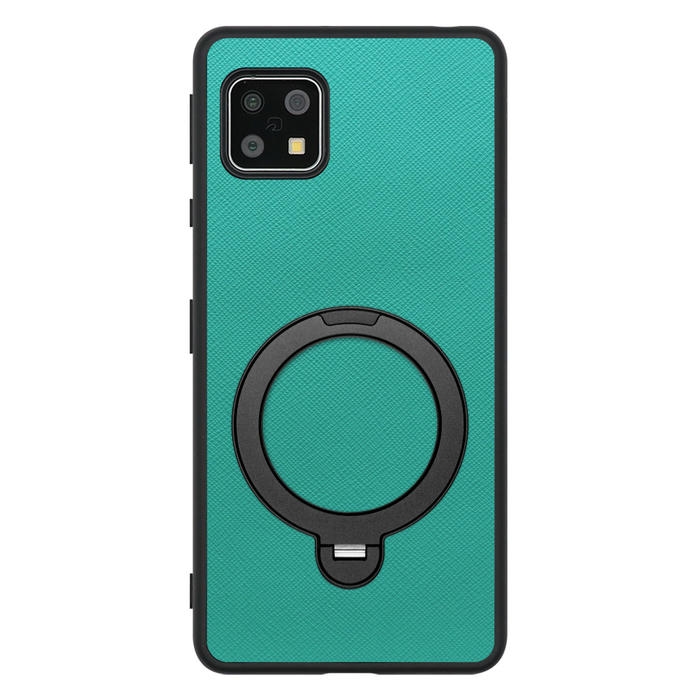 [ LOOF CASUAL MAG-RING Series ] AQUOS sense4 / sense4 lite / sense4 basic / sense5G / やさしいスマホ2 sense 4 4lite 4basic 5G sense4lite sense4basic スマホケース 背面 ケース カバー ハードケース マグネット内蔵の薄型多機能リング付 スタンド [ AQUOS sense4/4 lite/4 basic/sense5G/やさしいスマホ2 ]