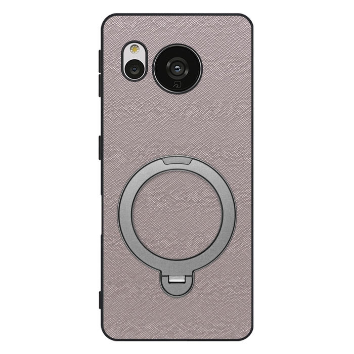 [ LOOF CASUAL MAG-RING Series ] AQUOS sense7 Plus sense7plus 7plus sense 7 スマホケース 背面 ケース カバー ハードケース マグネット内蔵の薄型多機能リング付 スタンド [ AQUOS sense7 Plus ]