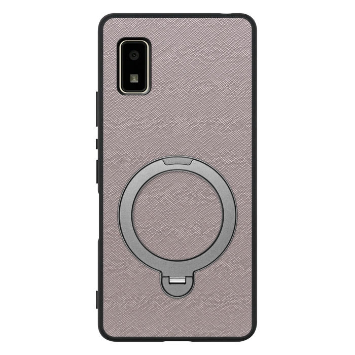 [ LOOF CASUAL MAG-RING Series ] AQUOS wish2 / wish  スマホケース 背面 ケース カバー ハードケース マグネット内蔵の薄型多機能リング付 スタンド [ AQUOS wish/wish2 ]