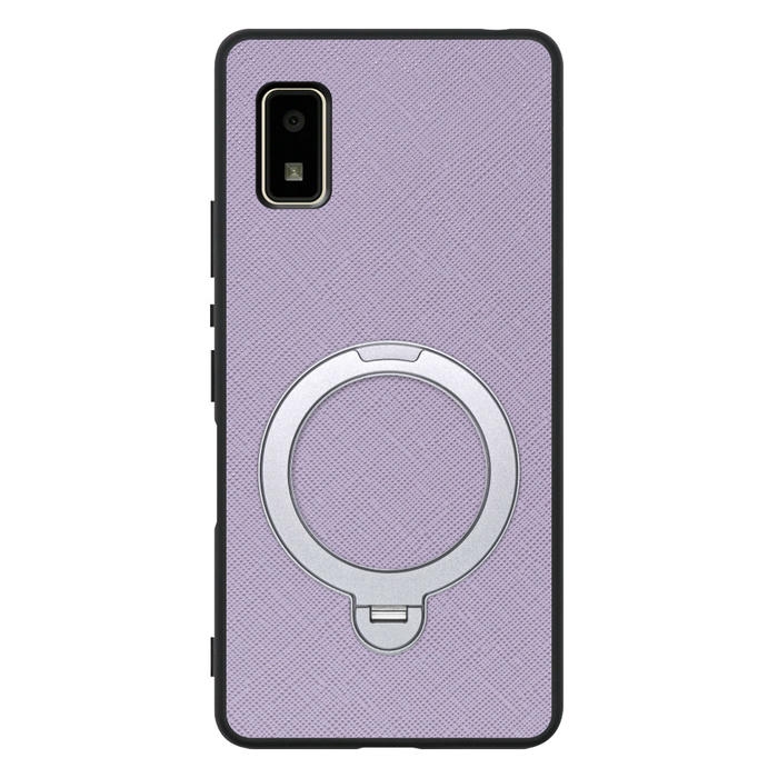 [ LOOF CASUAL MAG-RING Series ] AQUOS wish2 / wish  スマホケース 背面 ケース カバー ハードケース マグネット内蔵の薄型多機能リング付 スタンド [ AQUOS wish/wish2 ]