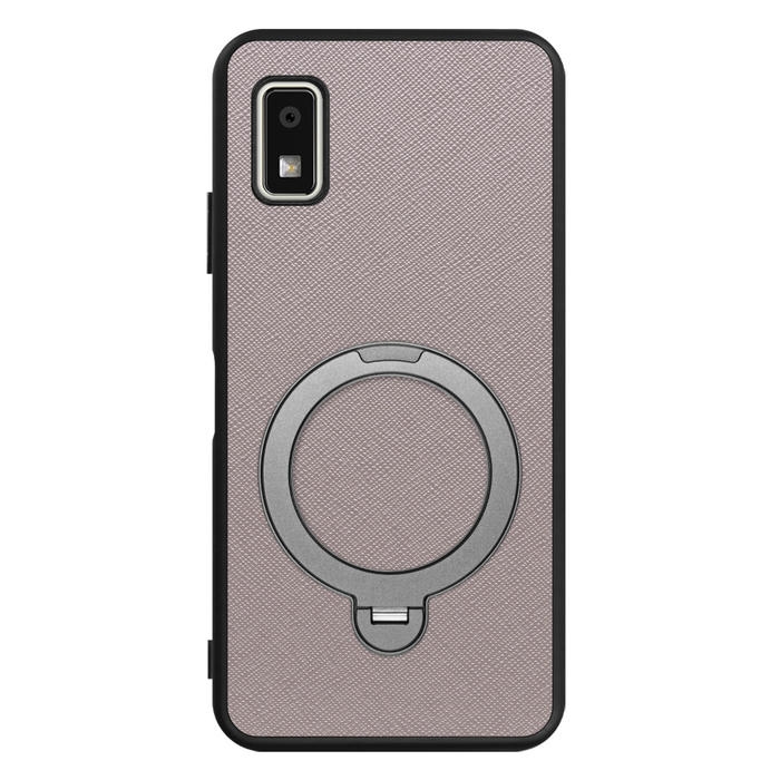 [ LOOF CASUAL MAG-RING Series ] AQUOS wish3 SH-53D / A303SH / A302SH  スマホケース 背面 ケース カバー ハードケース マグネット内蔵の薄型多機能リング付 スタンド [ AQUOS wish3 ]
