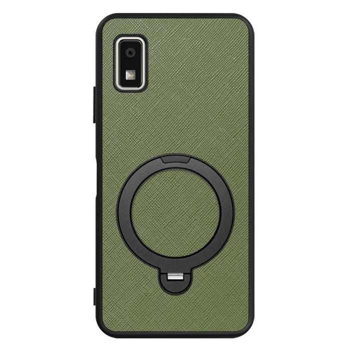 [ LOOF CASUAL MAG-RING Series ] AQUOS wish3 SH-53D / A303SH / A302SH  スマホケース 背面 ケース カバー ハードケース マグネット内蔵の薄型多機能リング付 スタンド [ AQUOS wish3 ]