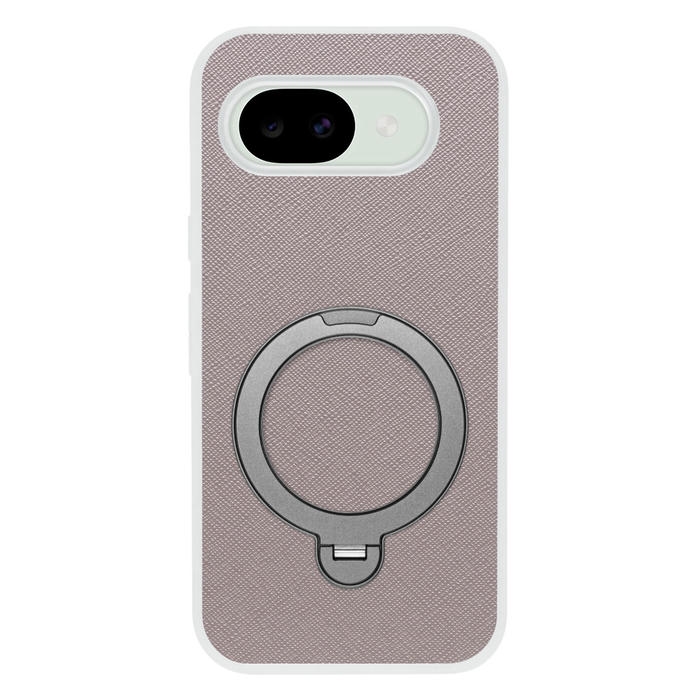 [ LOOF CASUAL MAG-RING Series ] Google Pixel 10a グーグル ピクセル スマホケース 背面 ケース カバー ハードケース マグネット内蔵の薄型多機能リング付 スタンド [ Google Pixel 10a ] クリア仕様