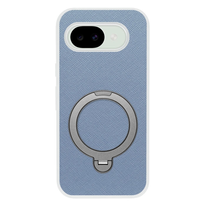 [ LOOF CASUAL MAG-RING Series ] Google Pixel 10a グーグル ピクセル スマホケース 背面 ケース カバー ハードケース マグネット内蔵の薄型多機能リング付 スタンド [ Google Pixel 10a ] クリア仕様