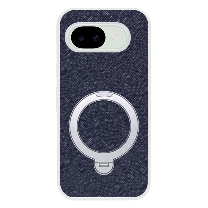[ LOOF CASUAL MAG-RING Series ] Google Pixel 10a グーグル ピクセル スマホケース 背面 ケース カバー ハードケース マグネット内蔵の薄型多機能リング付 スタンド [ Google Pixel 10a ] クリア仕様