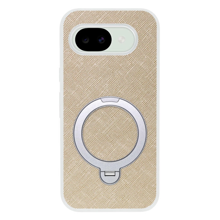 [ LOOF CASUAL MAG-RING Series ] Google Pixel 10a グーグル ピクセル スマホケース 背面 ケース カバー ハードケース マグネット内蔵の薄型多機能リング付 スタンド [ Google Pixel 10a ] クリア仕様