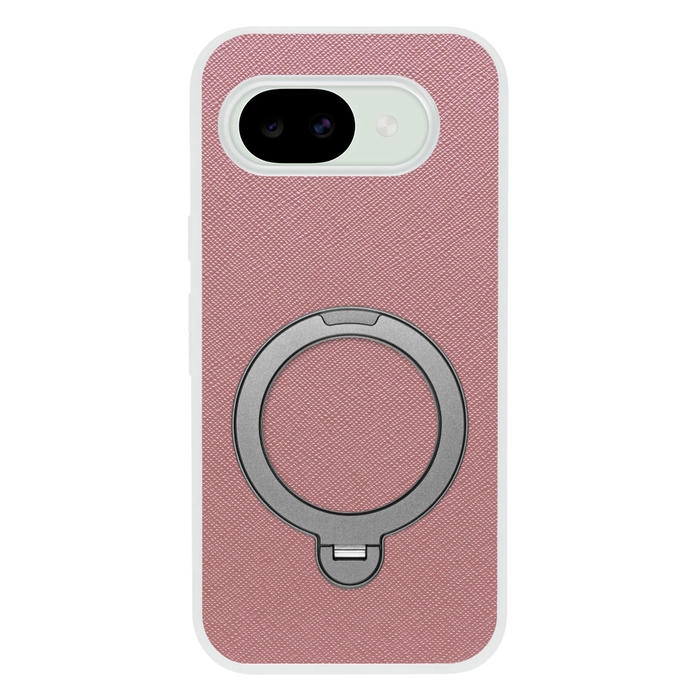 [ LOOF CASUAL MAG-RING Series ] Google Pixel 10a グーグル ピクセル スマホケース 背面 ケース カバー ハードケース マグネット内蔵の薄型多機能リング付 スタンド [ Google Pixel 10a ] クリア仕様