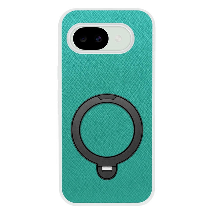 [ LOOF CASUAL MAG-RING Series ] Google Pixel 10a グーグル ピクセル スマホケース 背面 ケース カバー ハードケース マグネット内蔵の薄型多機能リング付 スタンド [ Google Pixel 10a ] クリア仕様