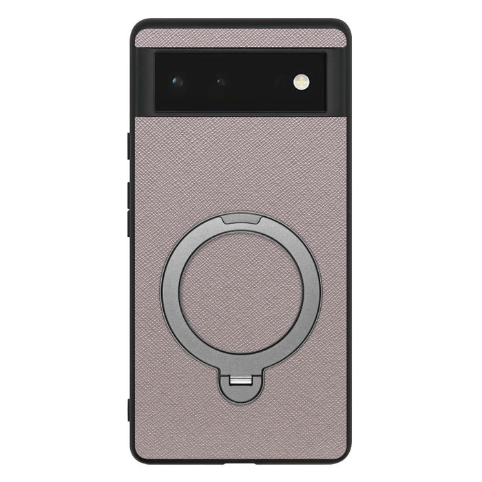 [ LOOF CASUAL MAG-RING Series ] Google Pixel 6 googlepixel6 pixel6 ピクセル6 スマホケース 背面 ケース カバー ハードケース マグネット内蔵の薄型多機能リング付 スタンド [ Google Pixel 6 ]