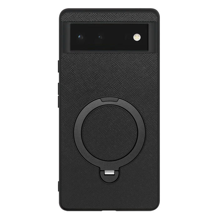 [ LOOF CASUAL MAG-RING Series ] Google Pixel 6 googlepixel6 pixel6 ピクセル6 スマホケース 背面 ケース カバー ハードケース マグネット内蔵の薄型多機能リング付 スタンド [ Google Pixel 6 ]
