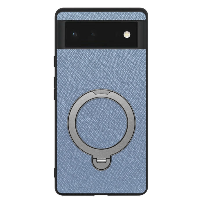 [ LOOF CASUAL MAG-RING Series ] Google Pixel 6 googlepixel6 pixel6 ピクセル6 スマホケース 背面 ケース カバー ハードケース マグネット内蔵の薄型多機能リング付 スタンド [ Google Pixel 6 ]