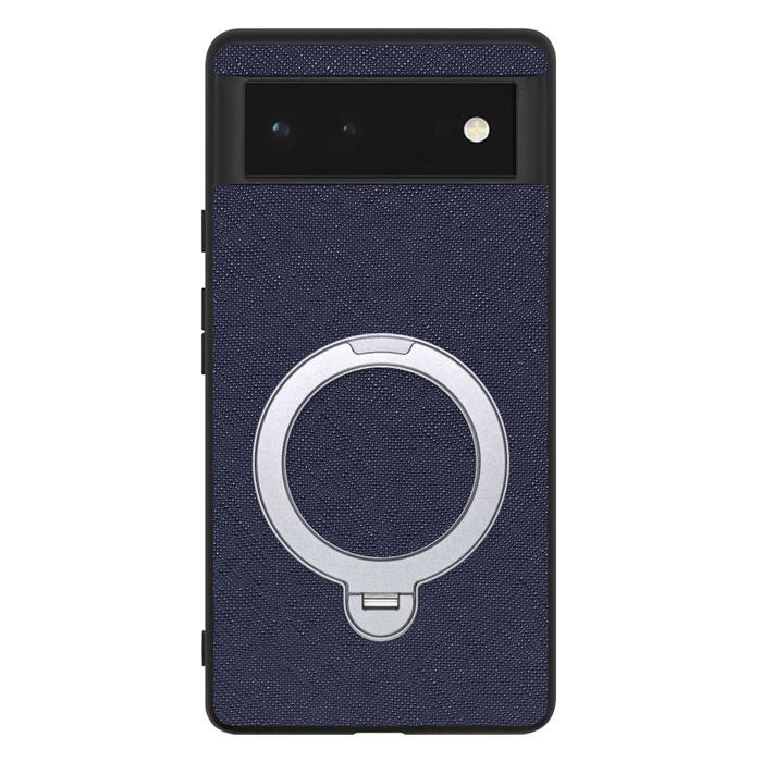 [ LOOF CASUAL MAG-RING Series ] Google Pixel 6 googlepixel6 pixel6 ピクセル6 スマホケース 背面 ケース カバー ハードケース マグネット内蔵の薄型多機能リング付 スタンド [ Google Pixel 6 ]