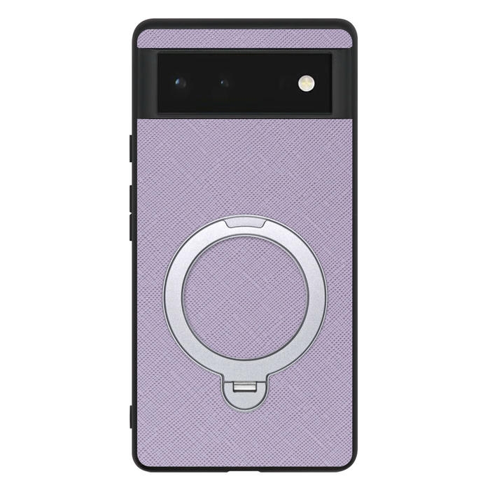 [ LOOF CASUAL MAG-RING Series ] Google Pixel 6 googlepixel6 pixel6 ピクセル6 スマホケース 背面 ケース カバー ハードケース マグネット内蔵の薄型多機能リング付 スタンド [ Google Pixel 6 ]