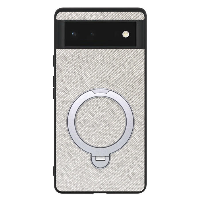 [ LOOF CASUAL MAG-RING Series ] Google Pixel 6 googlepixel6 pixel6 ピクセル6 スマホケース 背面 ケース カバー ハードケース マグネット内蔵の薄型多機能リング付 スタンド [ Google Pixel 6 ]