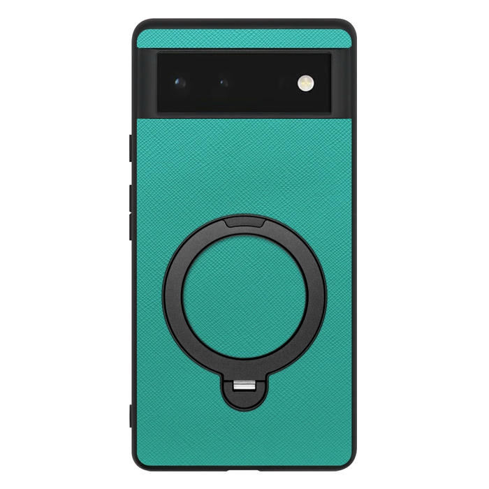 [ LOOF CASUAL MAG-RING Series ] Google Pixel 6 googlepixel6 pixel6 ピクセル6 スマホケース 背面 ケース カバー ハードケース マグネット内蔵の薄型多機能リング付 スタンド [ Google Pixel 6 ]