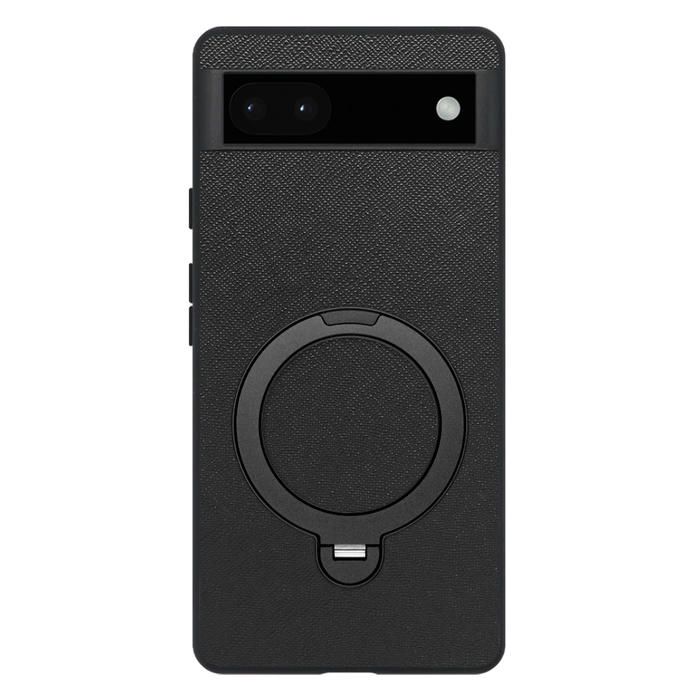 [ LOOF CASUAL MAG-RING Series ] Google Pixel 6a googlepixel6a pixel6a スマホケース 背面 ケース カバー ハードケース マグネット内蔵の薄型多機能リング付 スタンド [ Google Pixel 6a ]