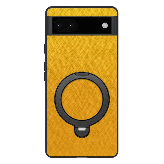 [ LOOF CASUAL MAG-RING Series ] Google Pixel 6a googlepixel6a pixel6a スマホケース 背面 ケース カバー ハードケース マグネット内蔵の薄型多機能リング付 スタンド [ Google Pixel 6a ]
