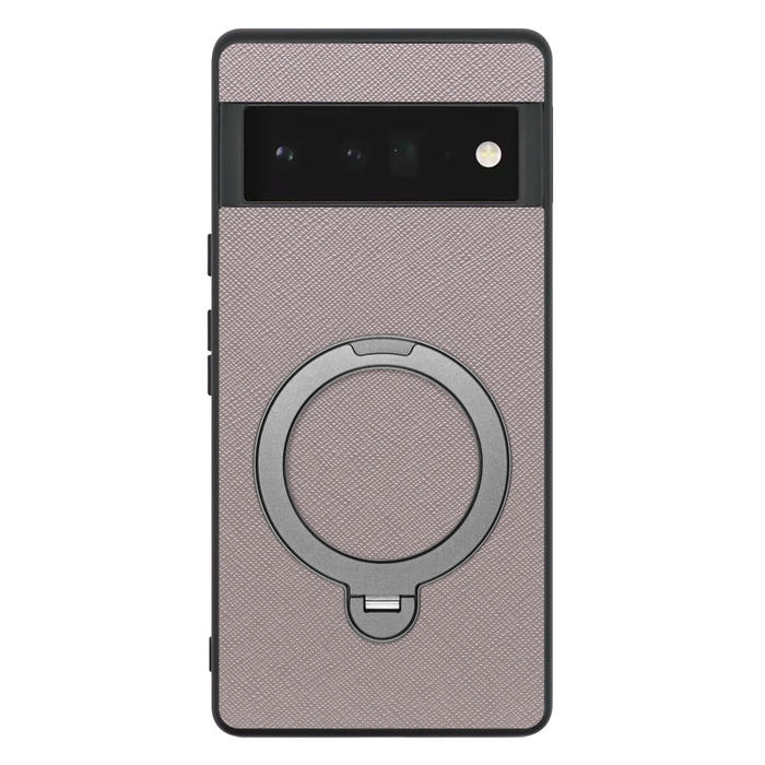 [ LOOF CASUAL MAG-RING Series ] Google Pixel 6 Pro Googlepixel6pro 6pro プロ ピクセル6pro スマホケース 背面 ケース カバー ハードケース マグネット内蔵の薄型多機能リング付 スタンド [ Google Pixel 6 Pro ]