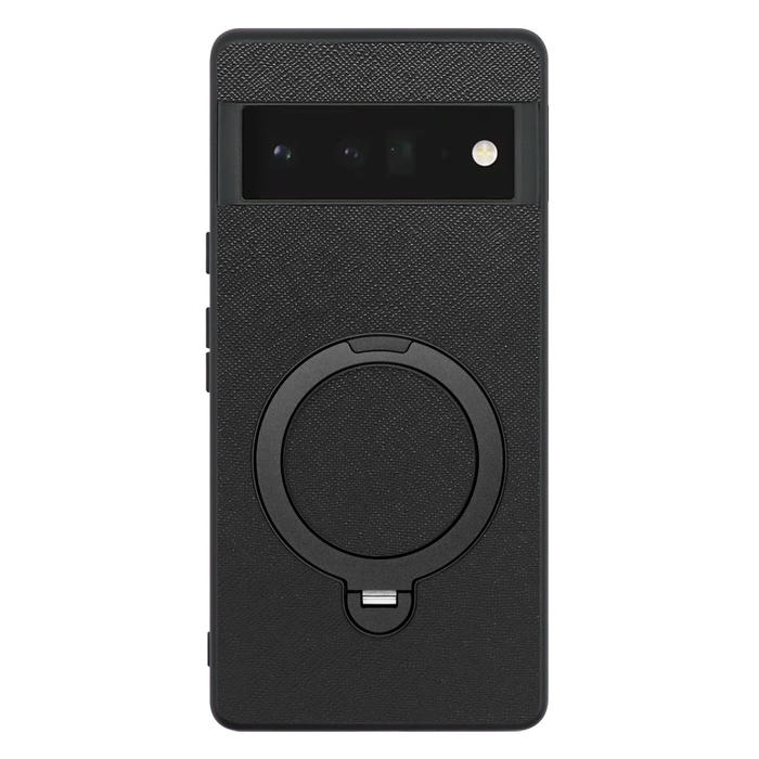 [ LOOF CASUAL MAG-RING Series ] Google Pixel 6 Pro Googlepixel6pro 6pro プロ ピクセル6pro スマホケース 背面 ケース カバー ハードケース マグネット内蔵の薄型多機能リング付 スタンド [ Google Pixel 6 Pro ]