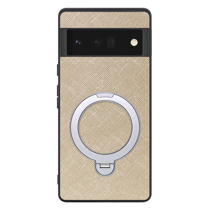 [ LOOF CASUAL MAG-RING Series ] Google Pixel 6 Pro Googlepixel6pro 6pro プロ ピクセル6pro スマホケース 背面 ケース カバー ハードケース マグネット内蔵の薄型多機能リング付 スタンド [ Google Pixel 6 Pro ]