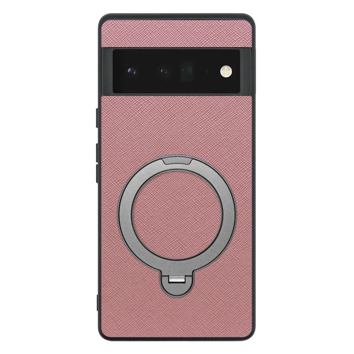 [ LOOF CASUAL MAG-RING Series ] Google Pixel 6 Pro Googlepixel6pro 6pro プロ ピクセル6pro スマホケース 背面 ケース カバー ハードケース マグネット内蔵の薄型多機能リング付 スタンド [ Google Pixel 6 Pro ]