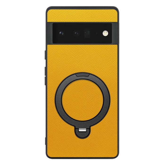 [ LOOF CASUAL MAG-RING Series ] Google Pixel 6 Pro Googlepixel6pro 6pro プロ ピクセル6pro スマホケース 背面 ケース カバー ハードケース マグネット内蔵の薄型多機能リング付 スタンド [ Google Pixel 6 Pro ]
