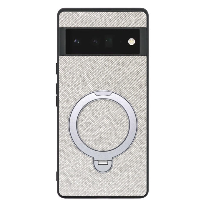 [ LOOF CASUAL MAG-RING Series ] Google Pixel 6 Pro Googlepixel6pro 6pro プロ ピクセル6pro スマホケース 背面 ケース カバー ハードケース マグネット内蔵の薄型多機能リング付 スタンド [ Google Pixel 6 Pro ]