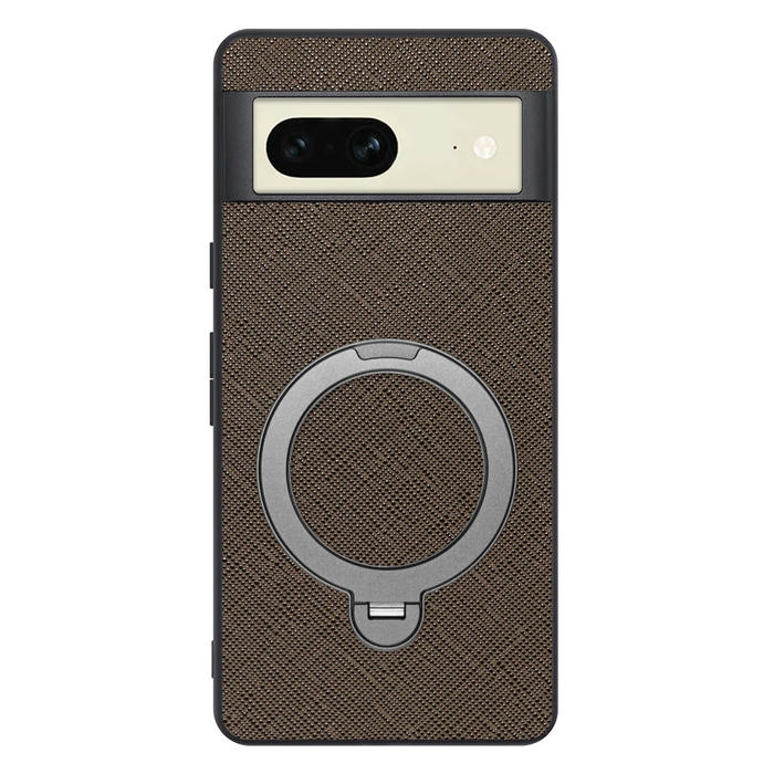 [ LOOF CASUAL MAG-RING Series ] Google pixel 7 googlepixel7 pixel7 ピクセル7 スマホケース 背面 ケース カバー ハードケース マグネット内蔵の薄型多機能リング付 スタンド [ Google Pixel 7 ]