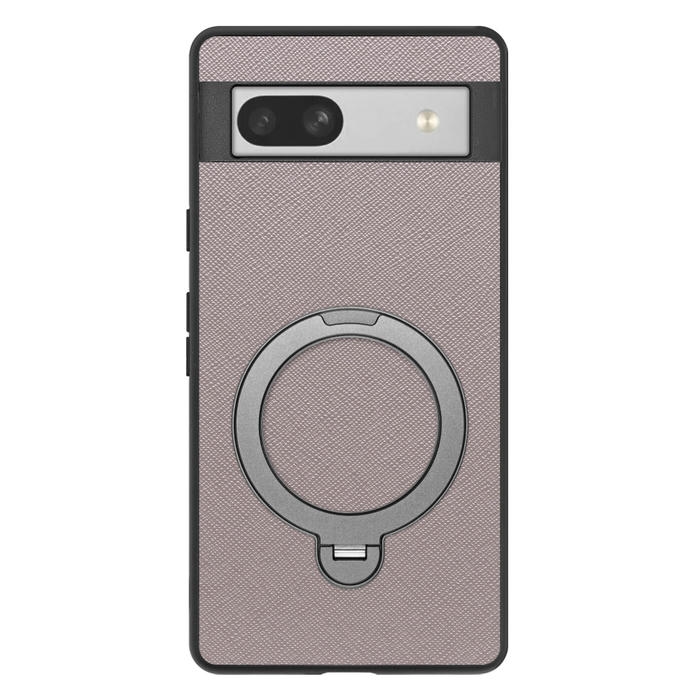 [ LOOF CASUAL MAG-RING Series ] Google Pixel 7a googlepixel7a pixel7a スマホケース 背面 ケース カバー ハードケース マグネット内蔵の薄型多機能リング付 スタンド [ Google Pixel 7a ]
