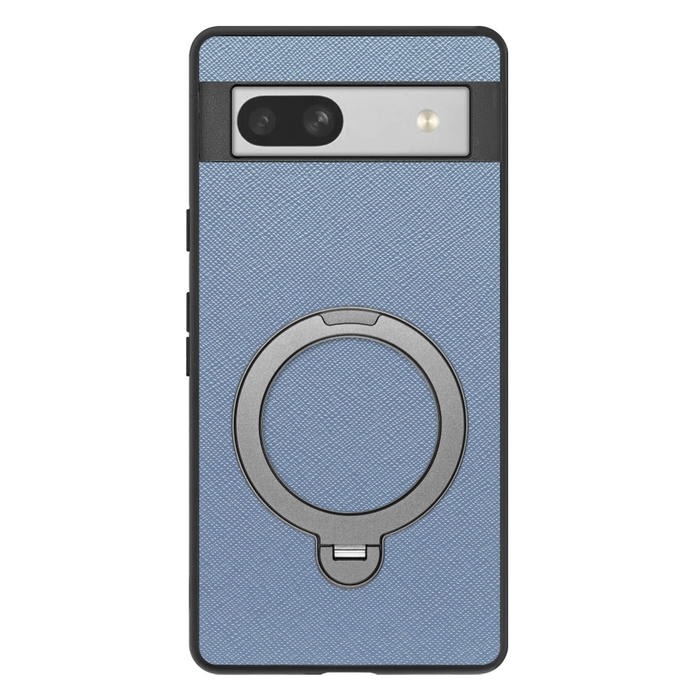 [ LOOF CASUAL MAG-RING Series ] Google Pixel 7a googlepixel7a pixel7a スマホケース 背面 ケース カバー ハードケース マグネット内蔵の薄型多機能リング付 スタンド [ Google Pixel 7a ]