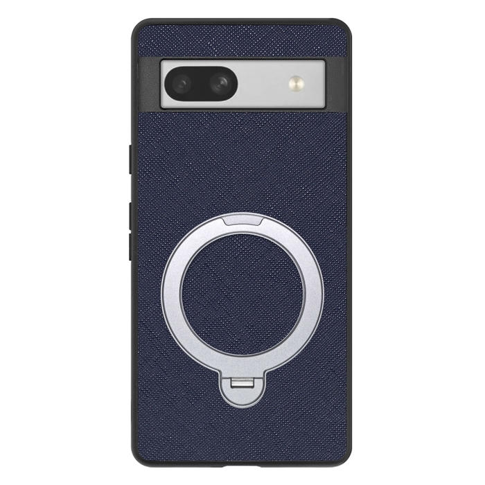 [ LOOF CASUAL MAG-RING Series ] Google Pixel 7a googlepixel7a pixel7a スマホケース 背面 ケース カバー ハードケース マグネット内蔵の薄型多機能リング付 スタンド [ Google Pixel 7a ]
