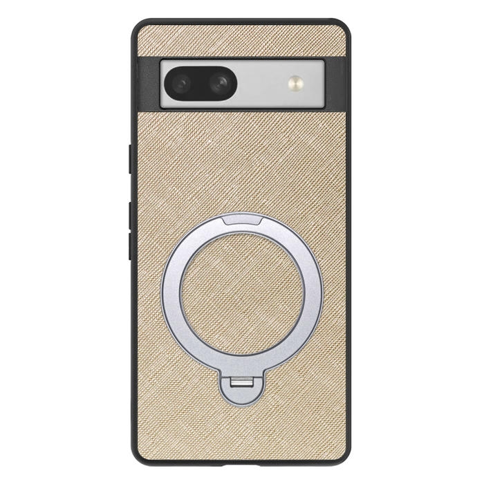 [ LOOF CASUAL MAG-RING Series ] Google Pixel 7a googlepixel7a pixel7a スマホケース 背面 ケース カバー ハードケース マグネット内蔵の薄型多機能リング付 スタンド [ Google Pixel 7a ]