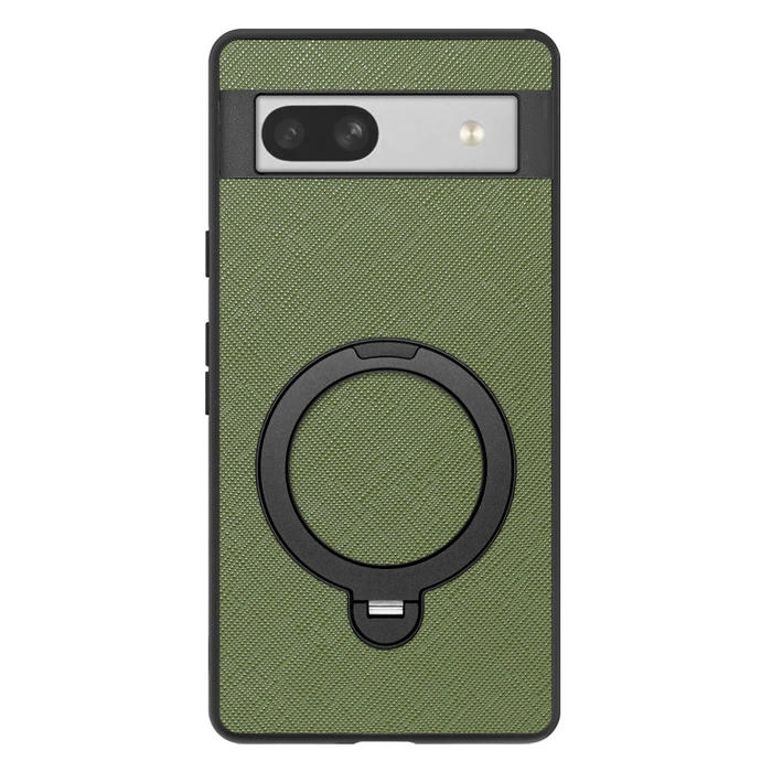 [ LOOF CASUAL MAG-RING Series ] Google Pixel 7a googlepixel7a pixel7a スマホケース 背面 ケース カバー ハードケース マグネット内蔵の薄型多機能リング付 スタンド [ Google Pixel 7a ]